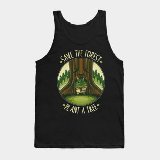 Save the Forest - Plant a Tree Tank Top